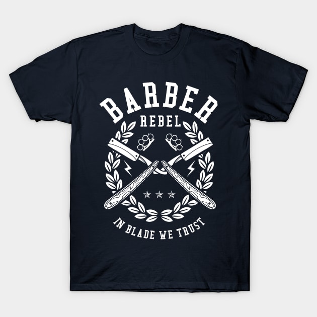 Rebels & Razors Barber Club T-Shirt by Superfunky